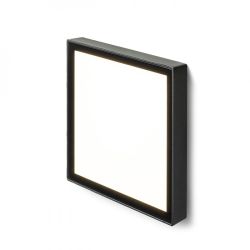 DEJAVU SQ 14 wpuszczana czarna  230V LED 6W IP65  3000K