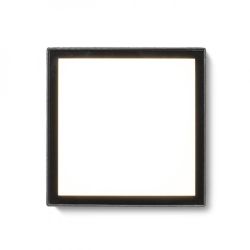 DEJAVU SQ 14 wpuszczana czarna  230V LED 6W IP65  3000K