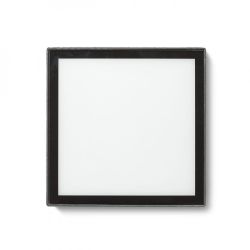 DEJAVU SQ 14 wpuszczana czarna  230V LED 6W IP65  3000K