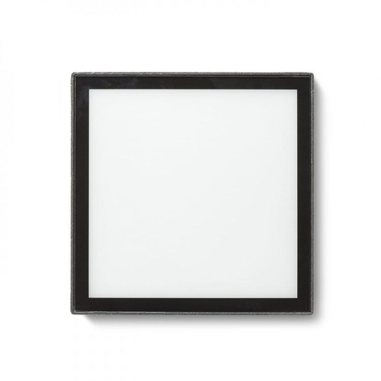 DEJAVU SQ 14 wpuszczana czarna  230V LED 6W IP65  3000K
