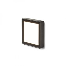 DEJAVU SQ 9 wpuszczana czarna  230V LED 3.5W IP65  3000K