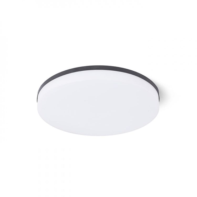 COIMBRA wpuszczana czarna  230V LED 24W  3000K