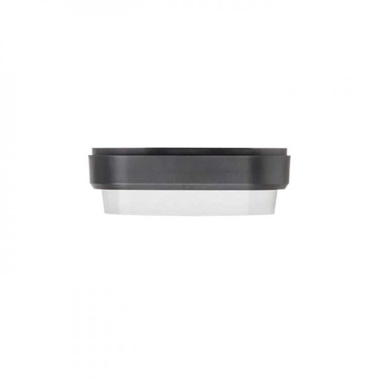 TARIS SQ 17 natynkowa czarna plastik 230V LED 8W IP54  3000K