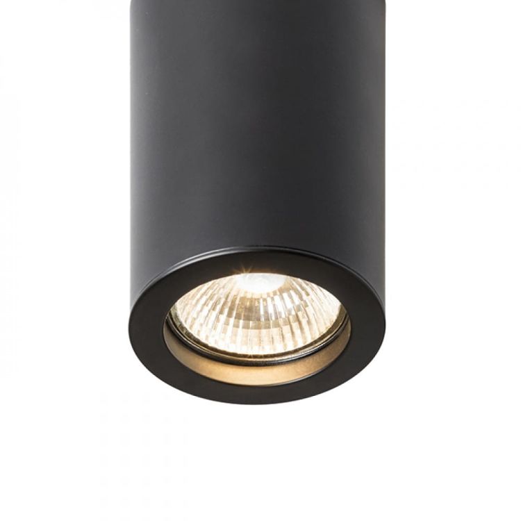 MOMA sufitowa czarna  230V GU10 35W