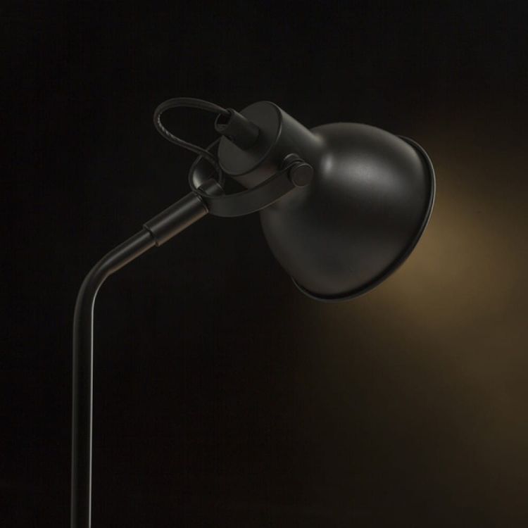 ROSITA stołowa czarna/złota  230V LED GU10 9W