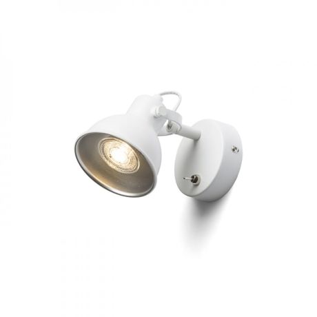 Przejdź do produktu ROSITA I ścienna biała/srebrno-szara  230V LED GU10 9W