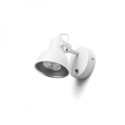 ROSITA I ścienna biała/srebrno-szara  230V LED GU10 9W