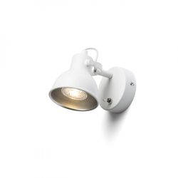 ROSITA I ścienna biała/srebrno-szara  230V LED GU10 9W