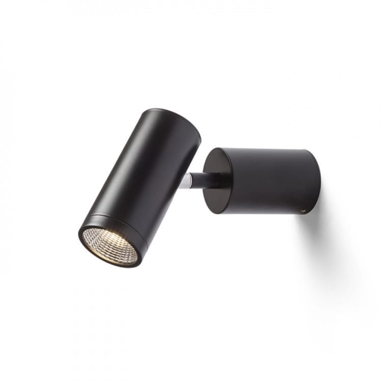 BOGARD sufitowa czarna matowa   230V LED 5W 40°  3000K