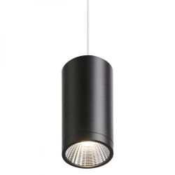 BOGARD wisząca czarna matowa   230V LED 5W 40°  3000K