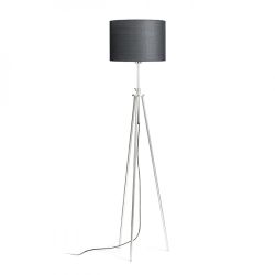 GARDETTE podłogowa czarna aluminium 230V E27 42W