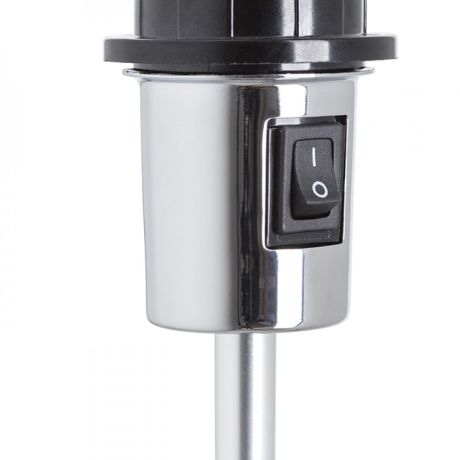 Przejdź do produktu GARDETTE podłogowa czarna aluminium 230V LED E27 15W