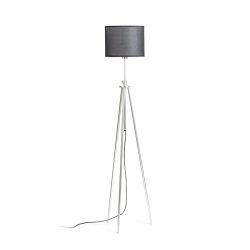 GARDETTE podłogowa czarna aluminium 230V E27 42W
