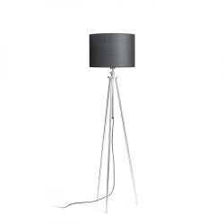 GARDETTE podłogowa czarna aluminium 230V E27 42W