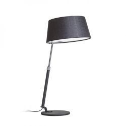 RITZY stołowa czarna chrom 230V E27 42W
