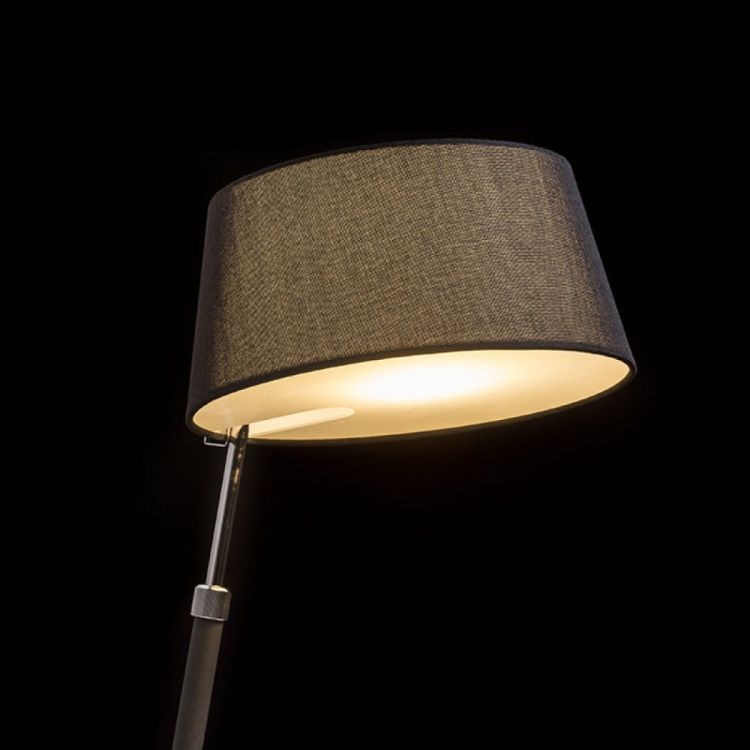 RITZY stołowa czarna chrom 230V E27 42W