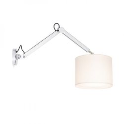 MADISON W ścienna biała chrom 230V E27 42W