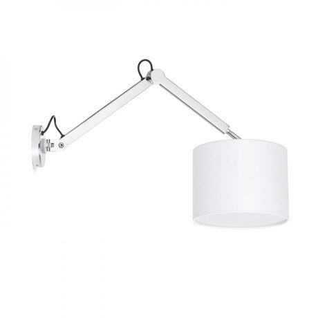 Przejdź do produktu MADISON W ścienna biała chrom 230V LED E27 15W