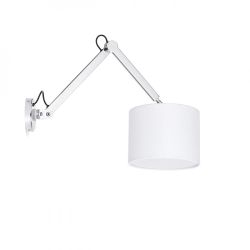 MADISON W ścienna biała chrom 230V E27 42W