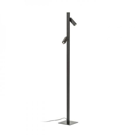 Przejdź do produktu FADO podłogowa czarna  230V LED 2x3W 45°  3000K