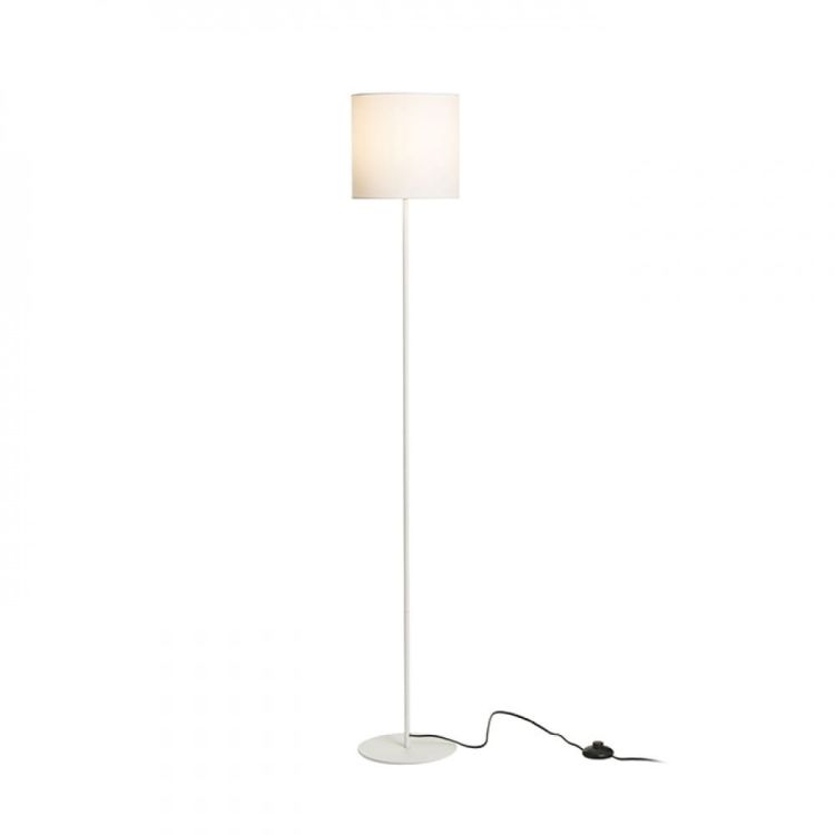 ETESIAN podłogowa biała  230V E27 28W