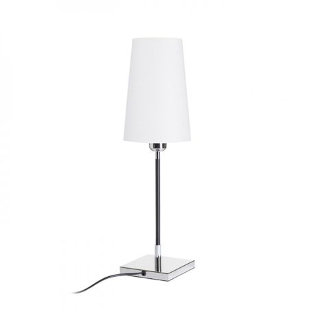 Przejdź do produktu LULU stołowa biała/czarna chrom 230V LED E27 8W