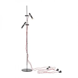 VIPER FL  czarna chrom 230V LED 2x3W 60°  3000K