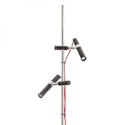 VIPER FL  czarna chrom 230V LED 2x3W 60°  3000K