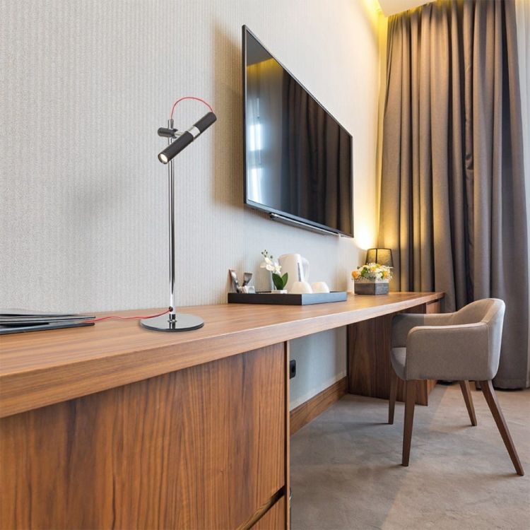 VIPER TL  czarna chrom 230V LED 3W 60°  3000K