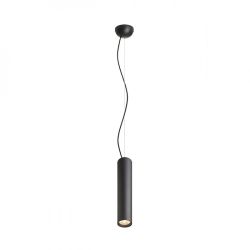 RIGA 28 wisząca czarna  230V LED 6W 38°  3000K