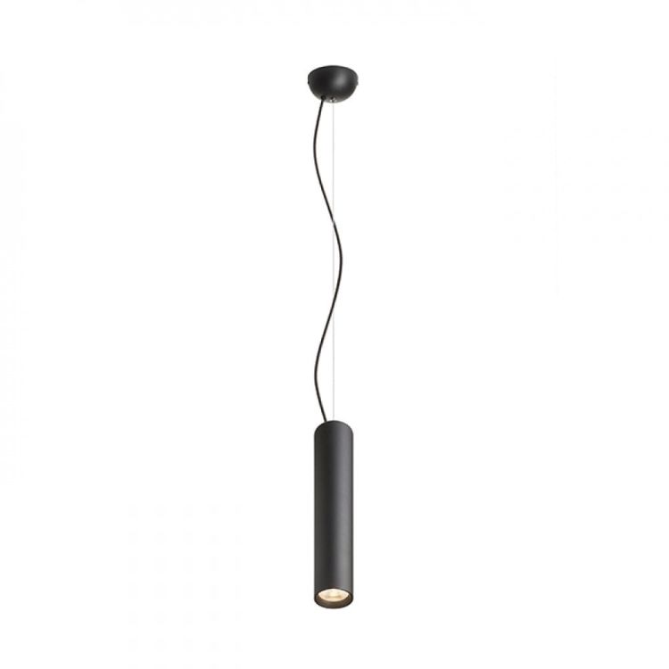 RIGA 28 wisząca czarna  230V LED 6W 38°  3000K