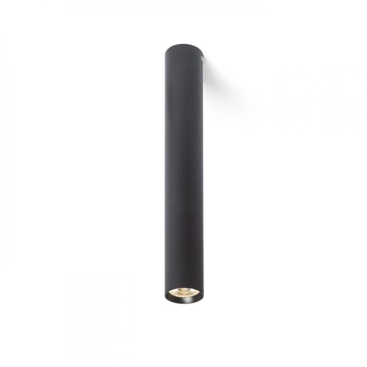 RIGA 38 sufitowa czarna  230V LED 6W 38°  3000K