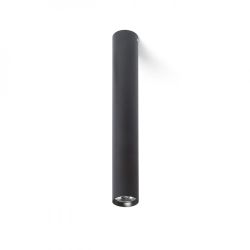RIGA 38 sufitowa czarna  230V LED 6W 38°  3000K