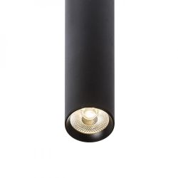 RIGA 38 sufitowa czarna  230V LED 6W 38°  3000K