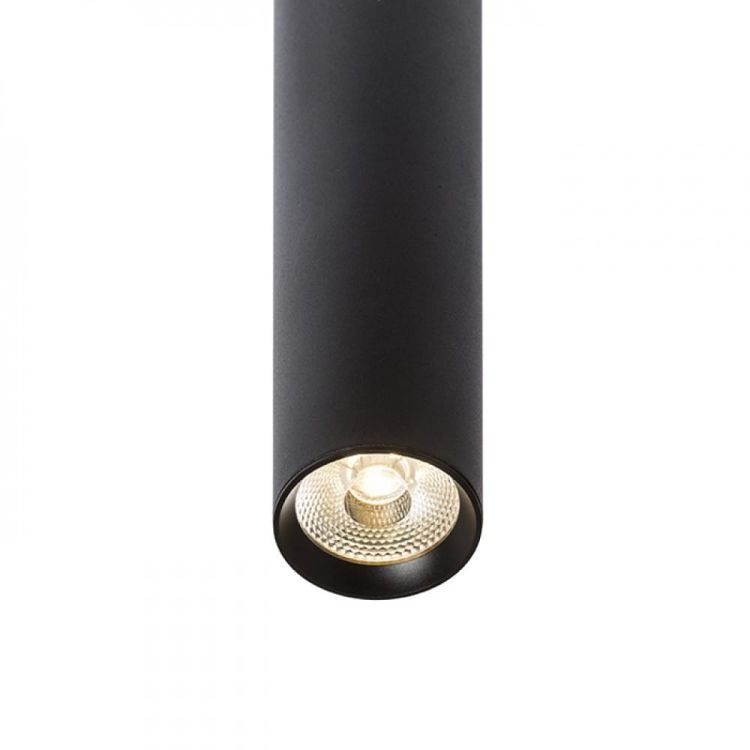RIGA 38 sufitowa czarna  230V LED 6W 38°  3000K