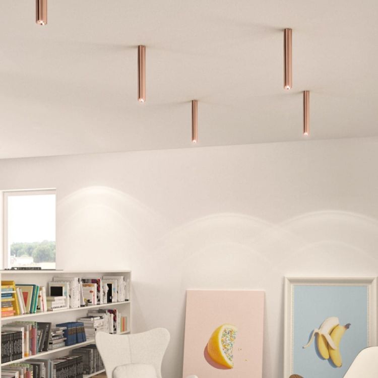 RIGA 38 sufitowa  miedź 230V LED 6W 38°  3000K