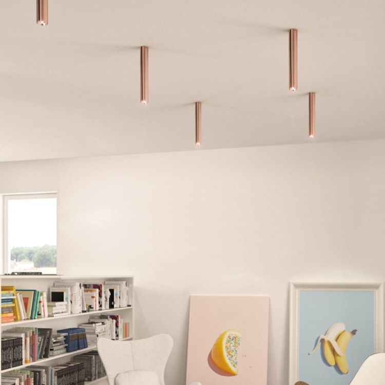 RIGA 38 sufitowa  miedź 230V LED 6W 38°  3000K