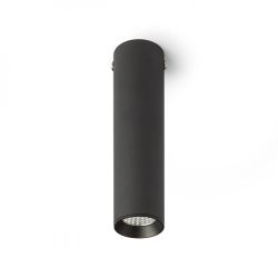 RIGA 18 sufitowa czarna  230V LED 4W 38°  3000K