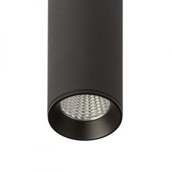 RIGA 18 sufitowa czarna  230V LED 4W 38°  3000K