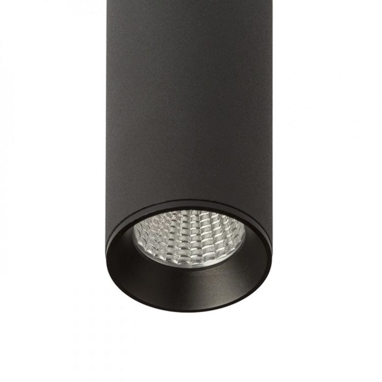 RIGA 18 sufitowa czarna  230V LED 4W 38°  3000K