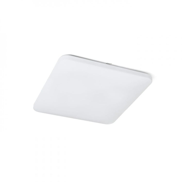 SEMPRE SQ 53 sufitowa z czujnikiem akryl mleczny 230V LED 56W 3000K