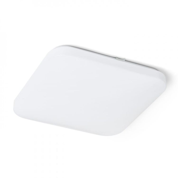 SEMPRE SQ 33 sufitowa z czujnikiem akryl mleczny 230V LED 24W 3000K