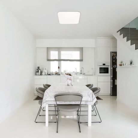 Przejdź do produktu SEMPRE SQ 63 sufitowa akryl mleczny 230V LED 76W 3000K