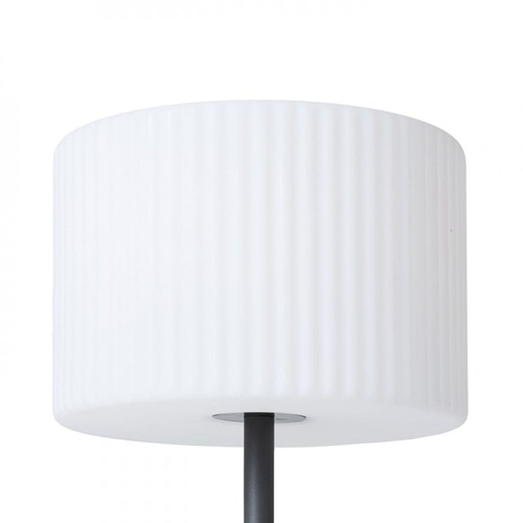 BOSANNA 150 podłogowa antracyt PE satynowy 230V E27 25W IP65
