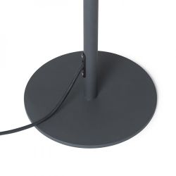 BOSANNA 150 podłogowa antracyt PE satynowy 230V E27 25W IP65
