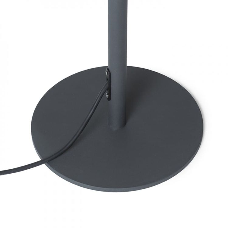 BOSANNA 150 podłogowa antracyt PE satynowy 230V E27 25W IP65