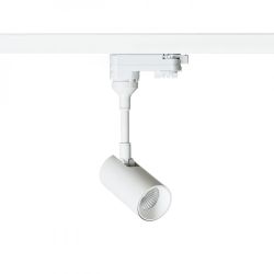 LOLLIPOP do szyny  3-faz biała  230V LED 8W 40°  3000K