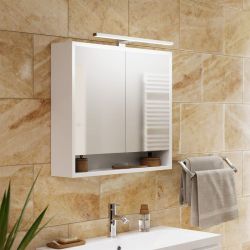 BALEA 500 na szafkę  chrom 230V LED 7W 120° IP44  3000K