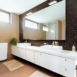 SAVOY 24 na szafkę  chrom 230V LED 8W 120° IP44  3000K