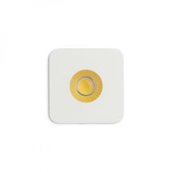 RIO SQ wpuszczana biała  230V LED 3W 22°  3000K